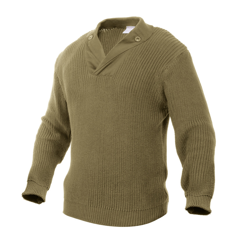Custom fashionable military uniform army clothes woolen men sweater