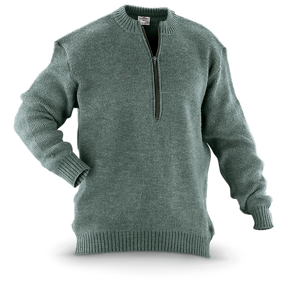 OEM uniform supplier offers high quality zipper mens knitting military uniform