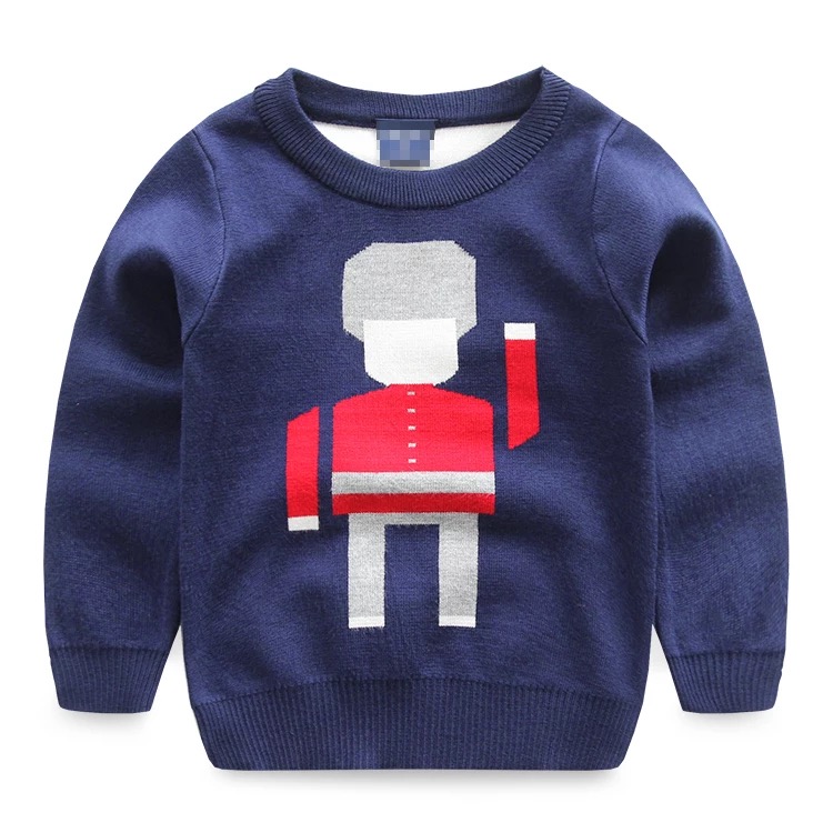 China clothing manufacturer wholesale kids 100% cotton sweater custom made sweater designs for kids