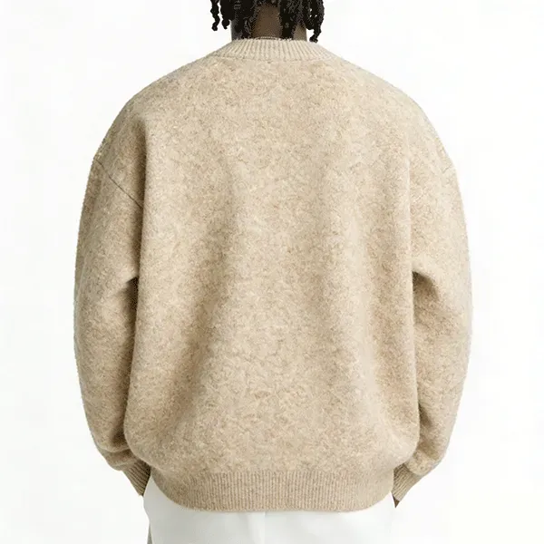 Custom Men's Sweater Heavyweight Wool